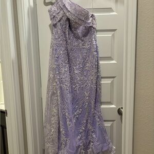 Elegant Lavender Gown